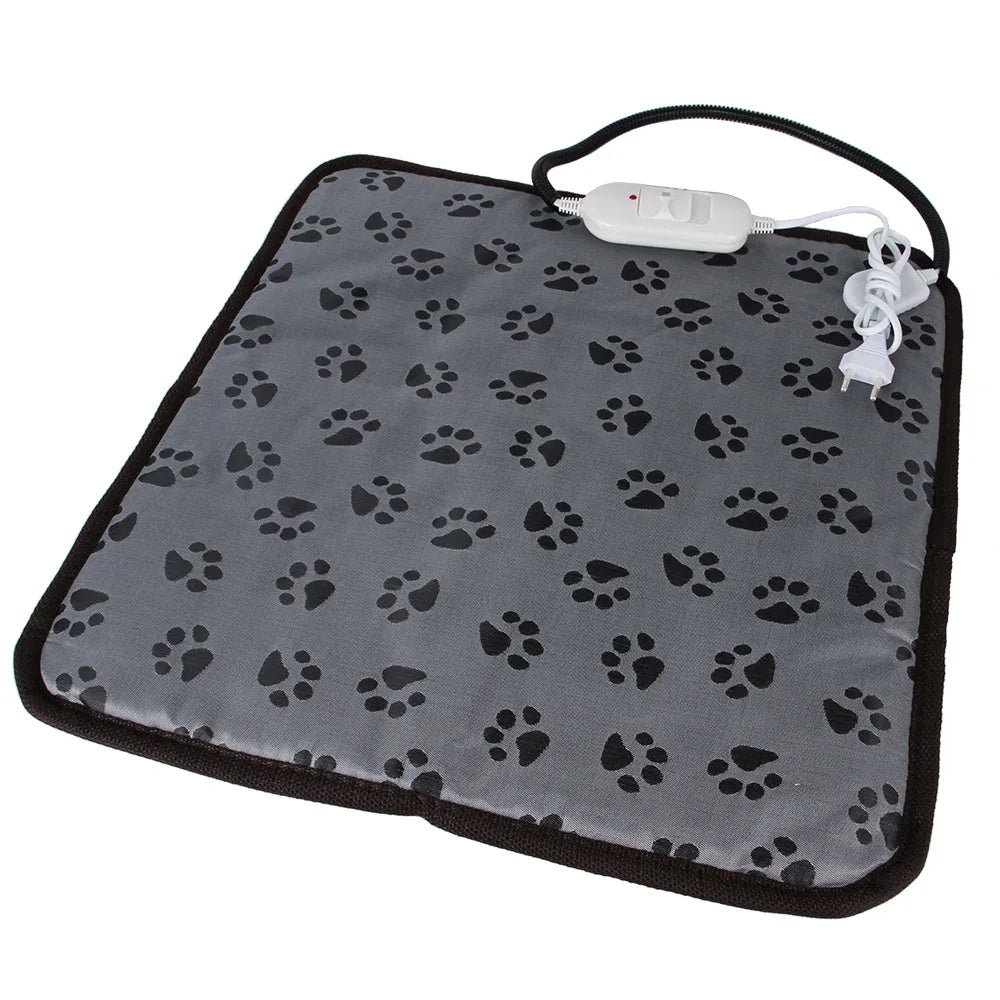 Couverture Chauffante Électrique Animaux Imperméable Anti-Morsure Résistante – Température Constante Réglable | Tapis Chauffant Chien Chat