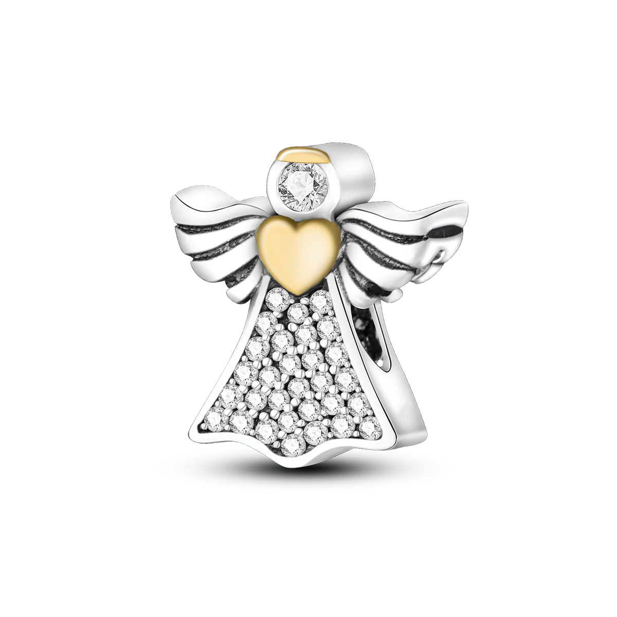 Charm Argent 925 Pendentif Croix, Ange, Pyramide & Pharaon – Breloque Spirituelle & Symbolique DIY | Compatible Bracelet Original | Bijou Personnalisé