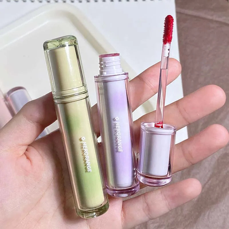 Gloss Miroir Iced Tea – Lip Glaze Jelly Transparent Waterproof | Rouge à Lèvres Liquide Effet Glacé
