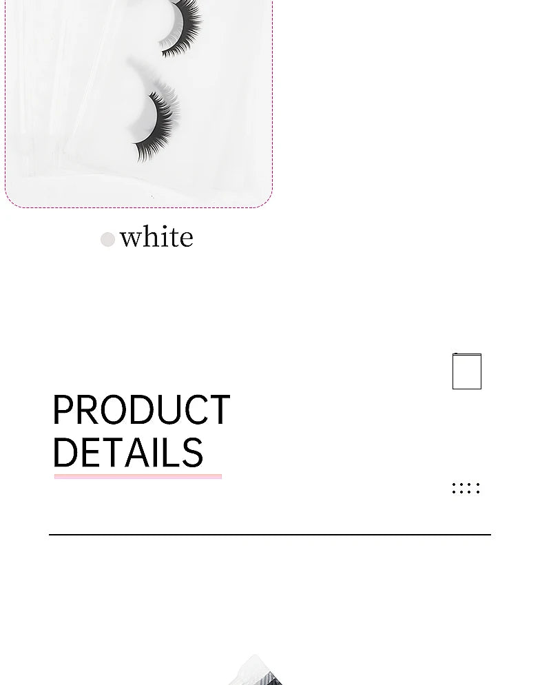Pochettes Aftercare Extension Cils – Lot 10 Pcs avec Fermeture Éclair | Emballage Professionnel