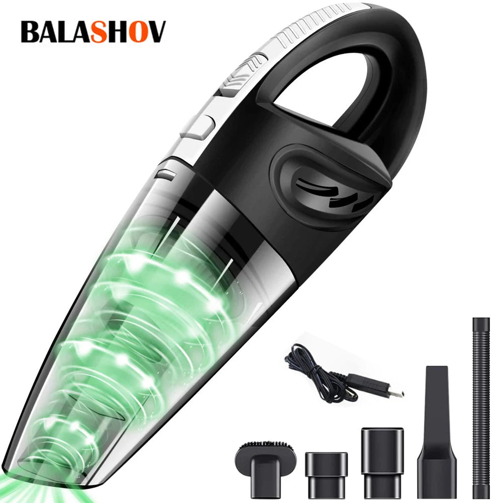 Aspirateur Portable Sans Fil USB Poils d'Animaux – Mini Aspiro Sec & Humide Voiture Maison | Nettoyage Rapide