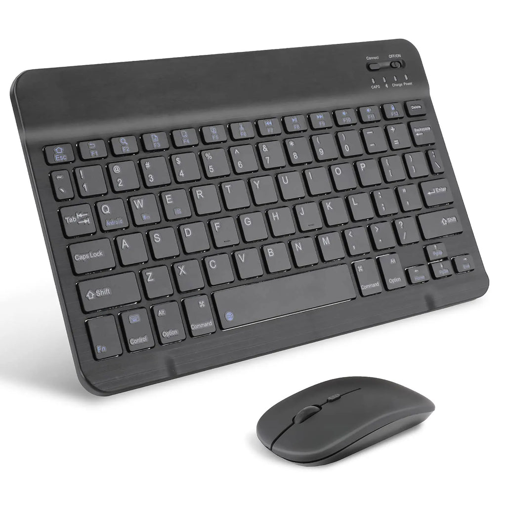 Kit Clavier & Souris Bluetooth Sans Fil Ergonomique – Compatible PC, Tablette & Home Office