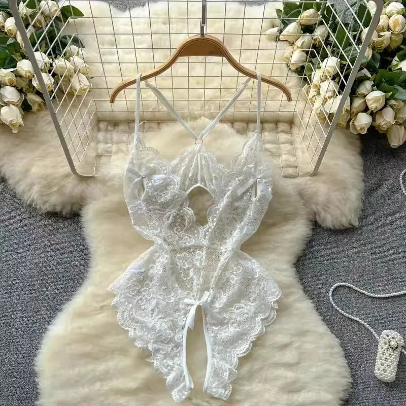 Combinaison Lingerie Femme Sexy Lapin Cosplay Déguisément Dos Nu Ajourné – Costume Roleplay Kawaii | Soirée