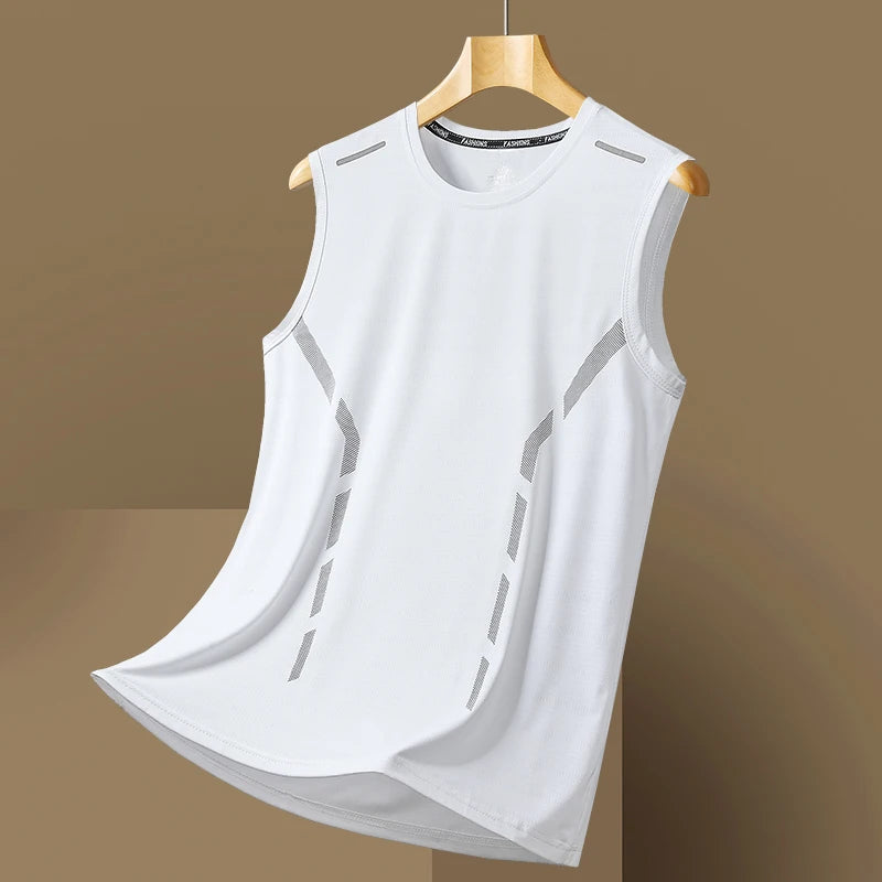 Débardeur Homme Sport Séchage Rapide Sans Manches Basketball Gym Respirant Léger Grande Taille Été – Tank Top Fitness Tendance | Mode Homme Sport
