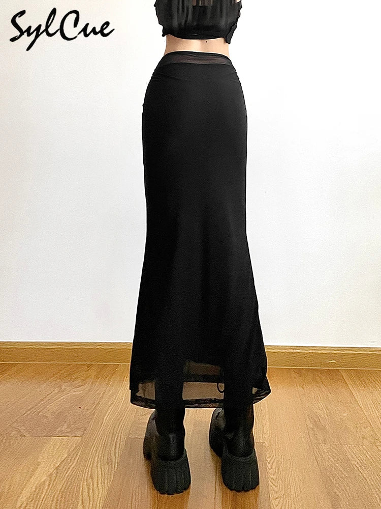 Sexy High-Waist Stretchrock - Enganliegend, Freizeit, Streetwear für Sommer & Reisen Damen | Sylcue