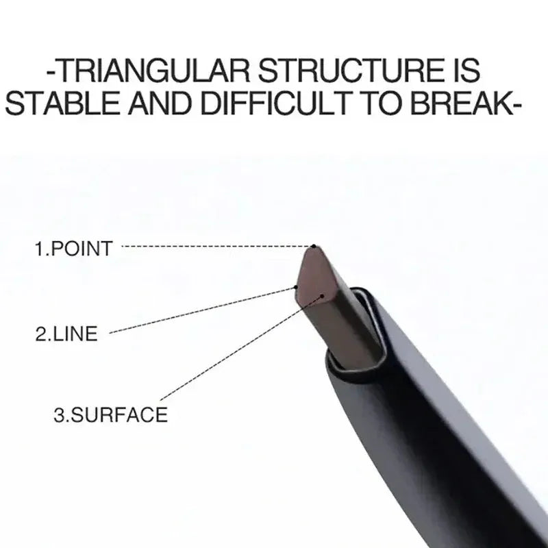 Crayon Sourcils Double Embout – Ultra-Fin Waterproof Longue Tenue | Maquillage Professionnel