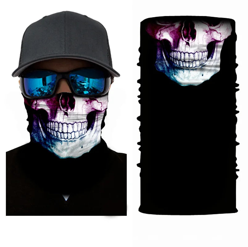 Tour de Cou Cagoule Multifonction – Bandana Sans Couture Coupe-Vent | Vélo, Ski, Moto, Randonnée & Snowboard