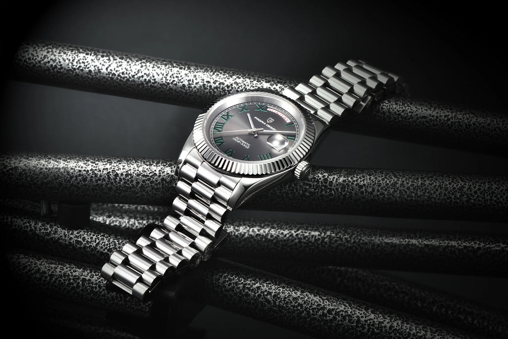 PAGANI DESIGN DD40 2026 Montre Automatique Homme – Verre Saphir AR, Mécanique, Acier Inoxydable | Montre Luxe Homme