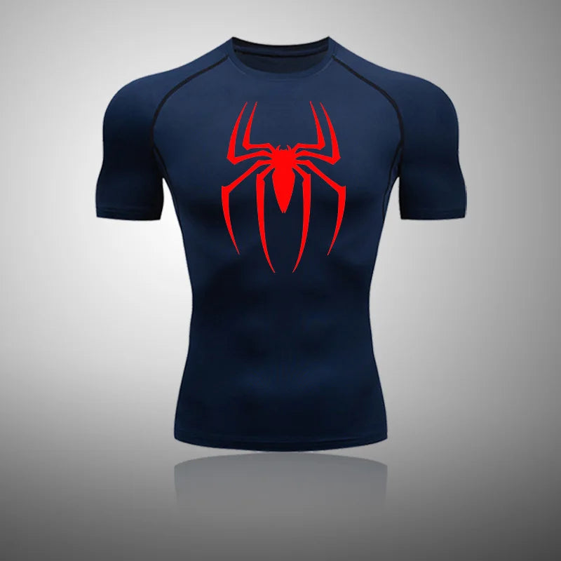 T-Shirt Sport Homme Élastique Séchage Rapide – Col Rond | Musculation, Running & Fitness | Respirant & Gainant