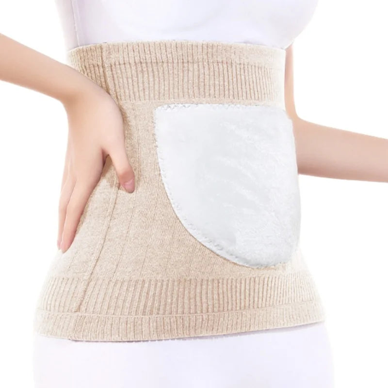 Ceinture Lombaire Chauffante Cachemire & Laine – Maintien Dos & Protection Ventre | Fitness, Sport & Confort Hiver