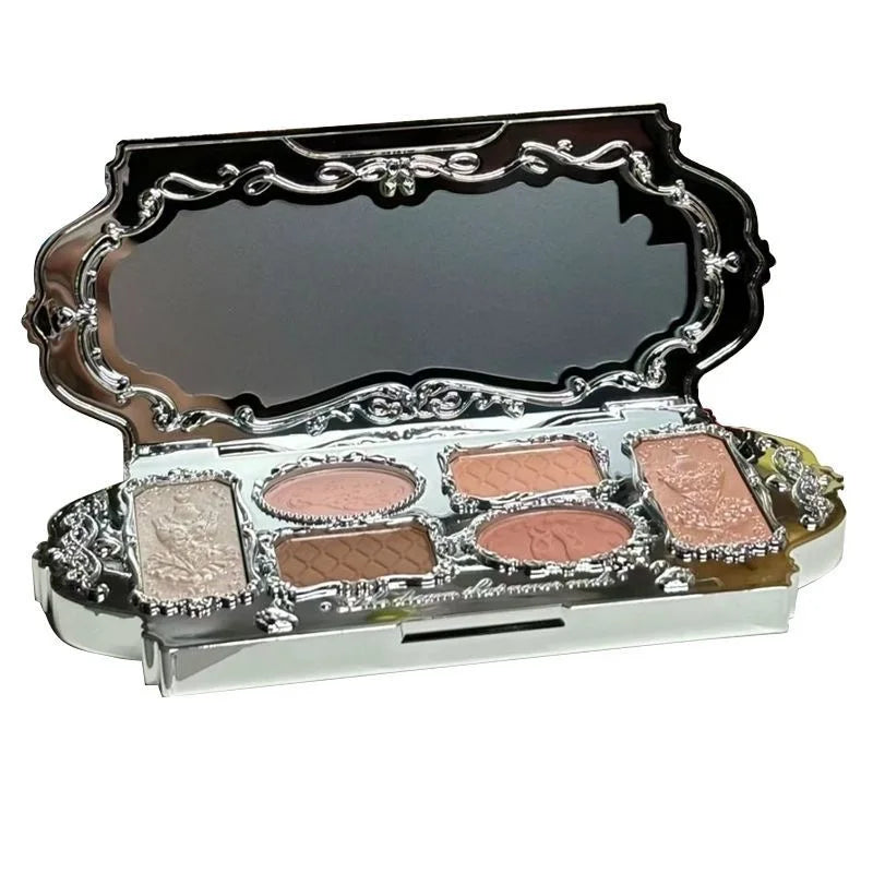 Palette Fards à Paupières Flower Knows Swan Ballet – 6 Teintes Mat, Shimmer & Nacré | Glitter