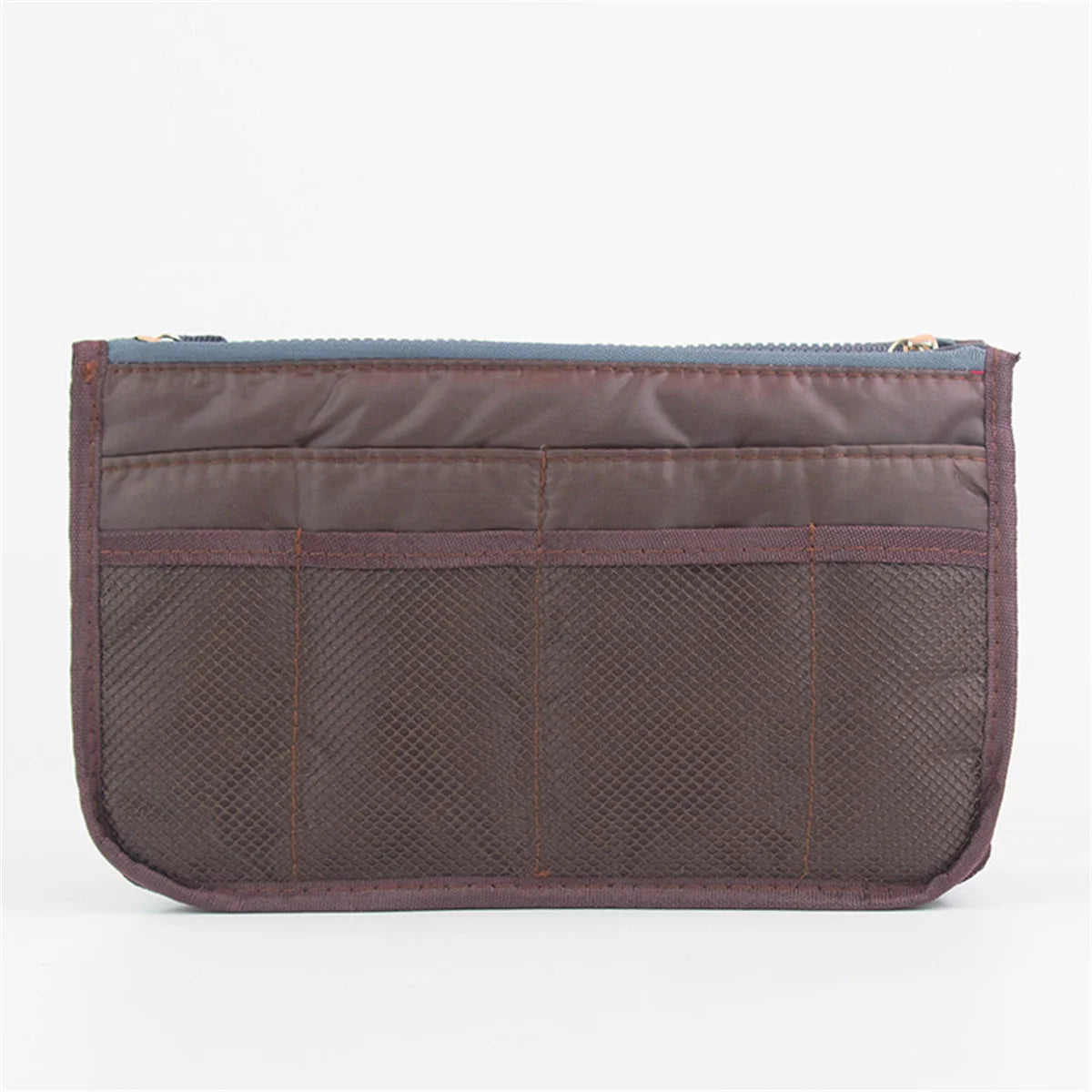 Sac Rangement Bi-Fold Double Zip – Grande Capacité | Organisateur Maquillage & Toilette