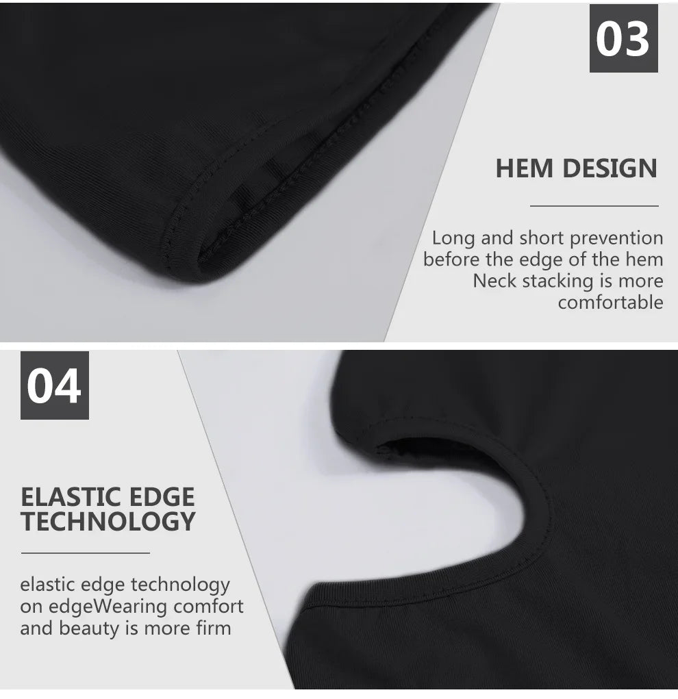 Cagoule Anti-UV Visage Complet - Moto, Vélo, Randonnée & Ski