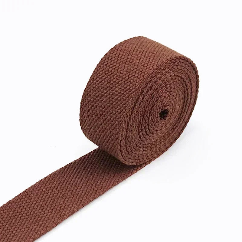 Sangle Coton 8M – Ruban Toile 20-50mm Couture DIY Sac Ceinture Bretelle Accessoires