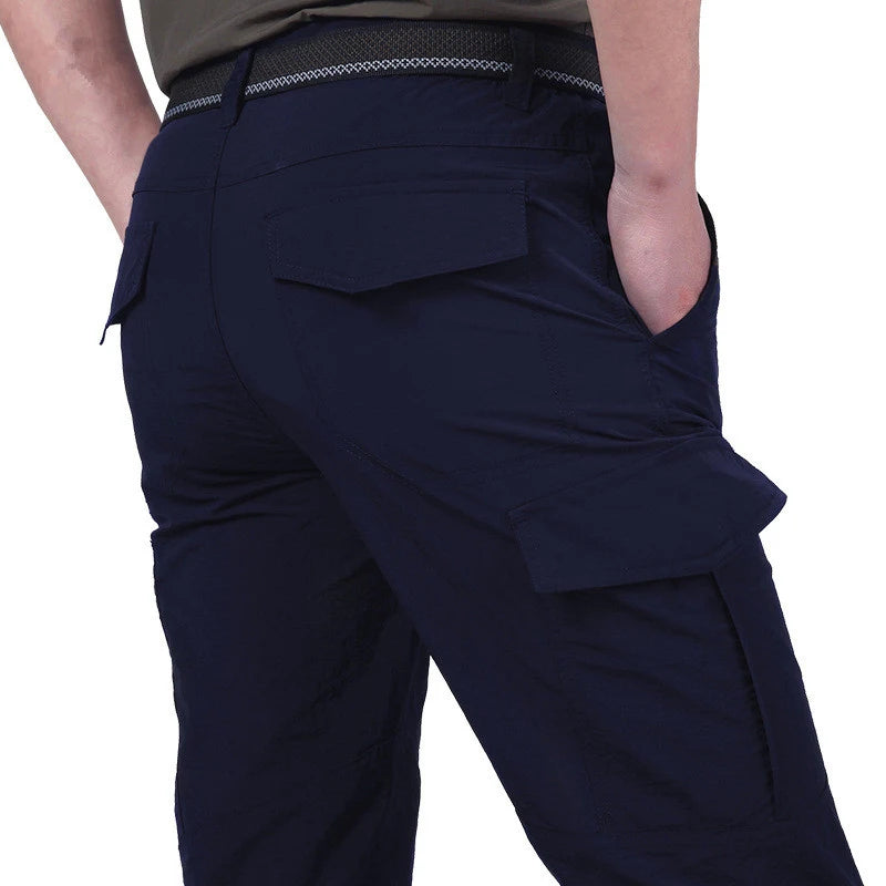 Pantalon Cargo Tactique Homme Imperméable Séchage Rapide Militaire Outdoor Été | Cargo Tactique Premium