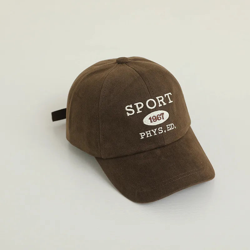 Casquette Enfant Réglable Lettre – Bob Anti-UV Garçon Fille Printemps Été Automne Outdoor