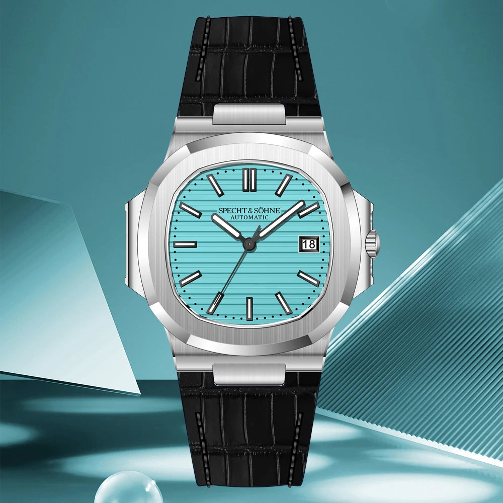 Specht&Sohne Herrenuhr Automatik Mechanik Japan 42mm Luxus Elegant Zeitlos | Specht&Sohne Premium Japan Automatik Mechanik Uhr