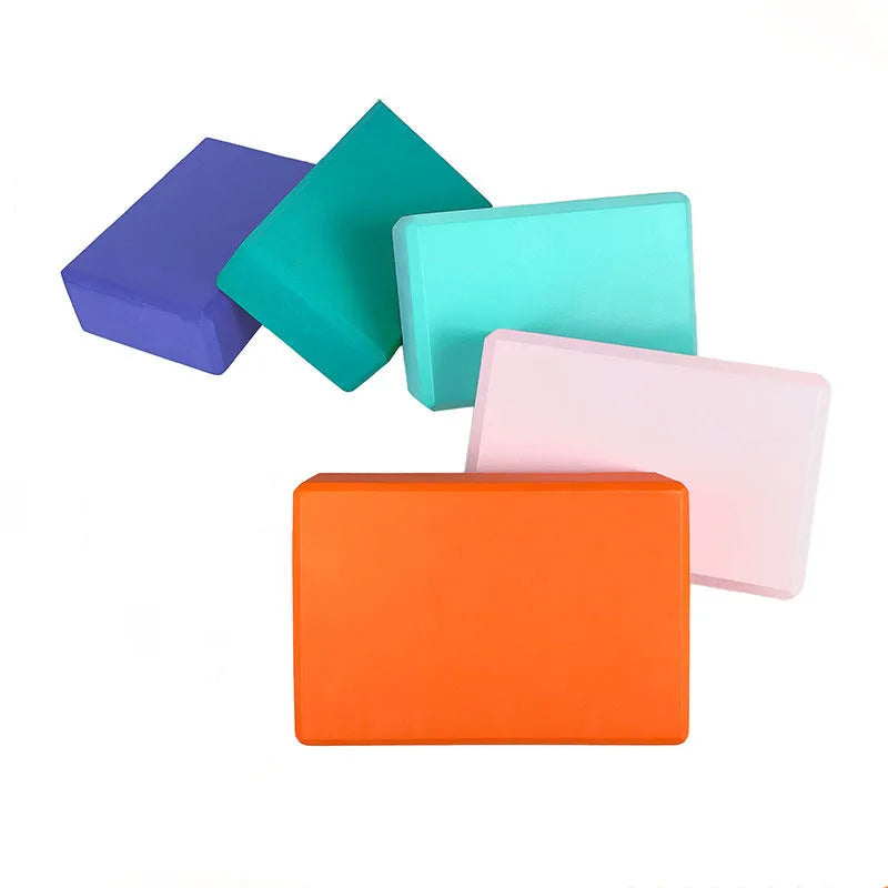 Briques de Yoga EVA Mousse – Bloc Yoga, Pilates & Stretching | Coussin Bolster Fitness & Gym | Gainage & Souplesse