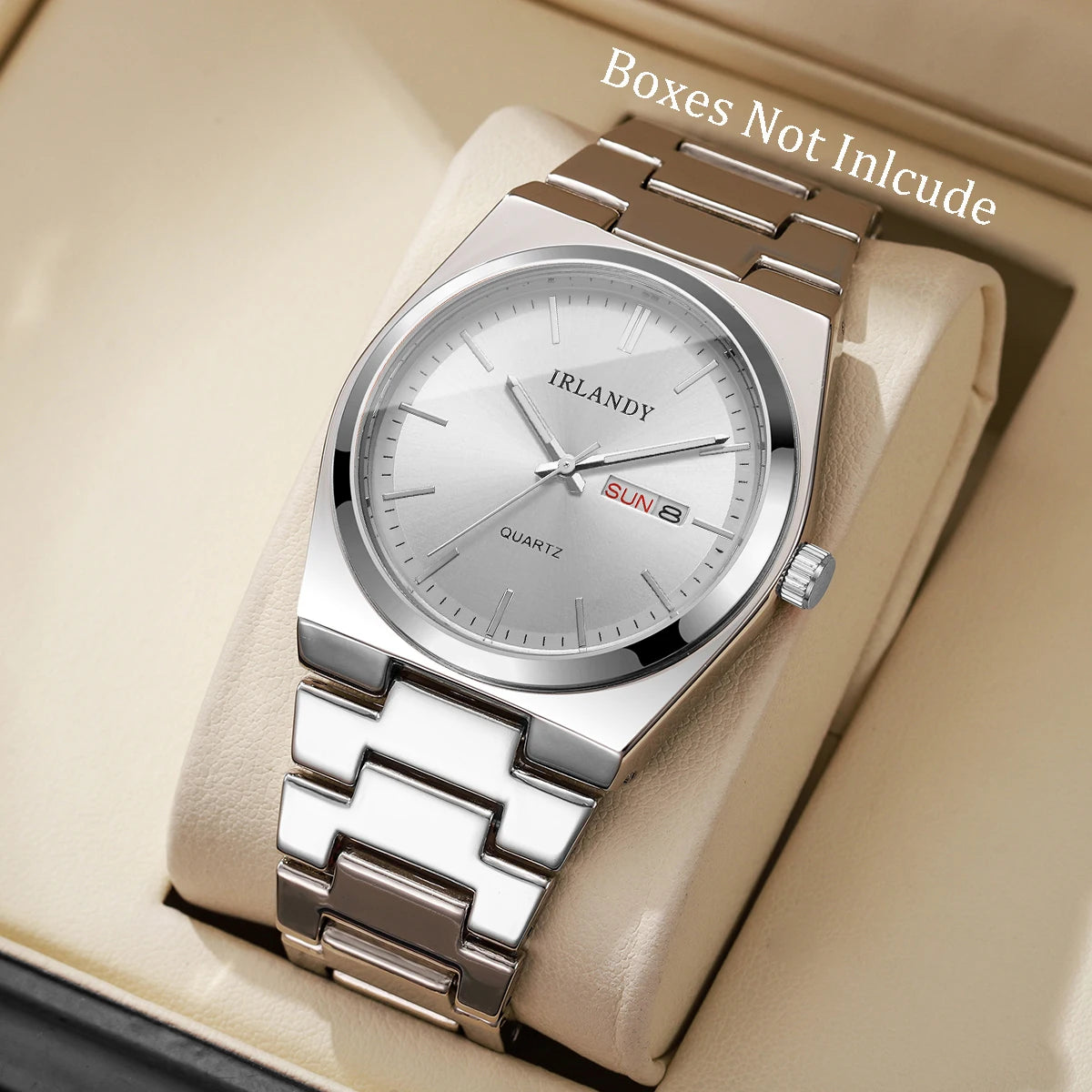 Montre Homme Luxe Business Quartz Calendrier – Élégante Fashion Casual