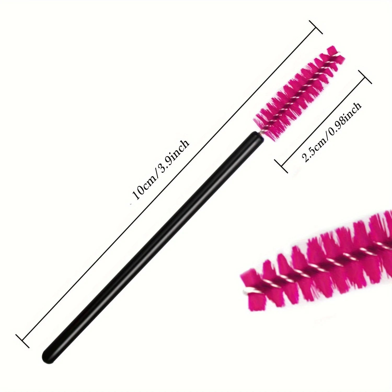 Brosses Jetables Cils & Sourcils – Lot 50 Pcs | Applicateurs Mascara & Extension