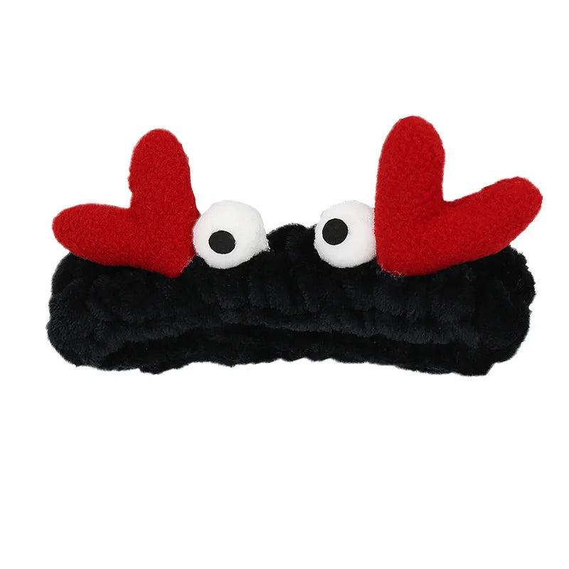 Bandeau Maquillage Oreilles de Lapin Coral Fleece – Élastique Doux | Soin Visage & Coiffure Fille