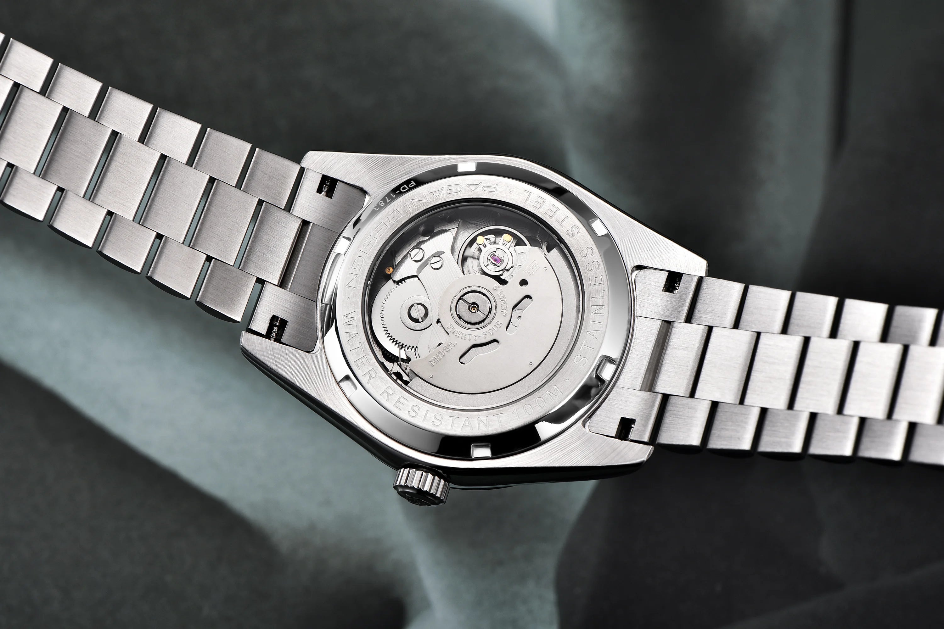 Montre Homme PAGANI DESIGN DD40 Or Rose Automatique 2026 – Saphir AR Date Luxe