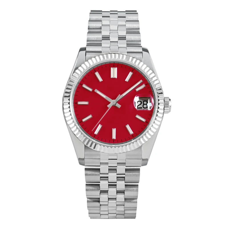 Montre Homme Luxe San Martin 36.5mm Automatique Verre Saphir Étanche 100m BGW9 – Dress Watch Fashion