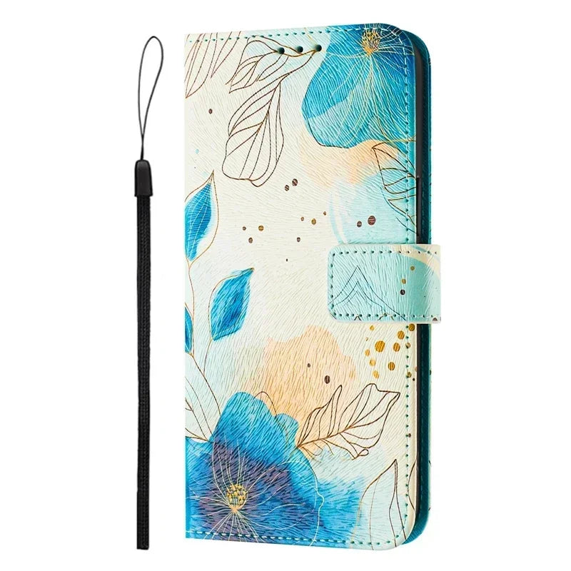 Coque Portefeuille OPPO A5 Pro 5G – Flip Case Cartoon Peint Fantaisie CPH2695