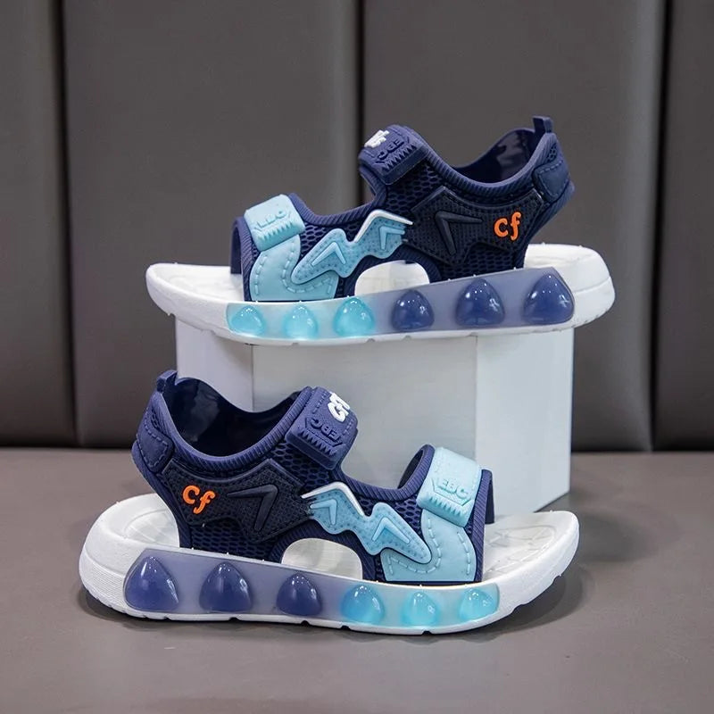 Sandales Enfant Garçon Fille Souples Respirantes – Chaussures Plage Été Antidérapantes Tout-Petits