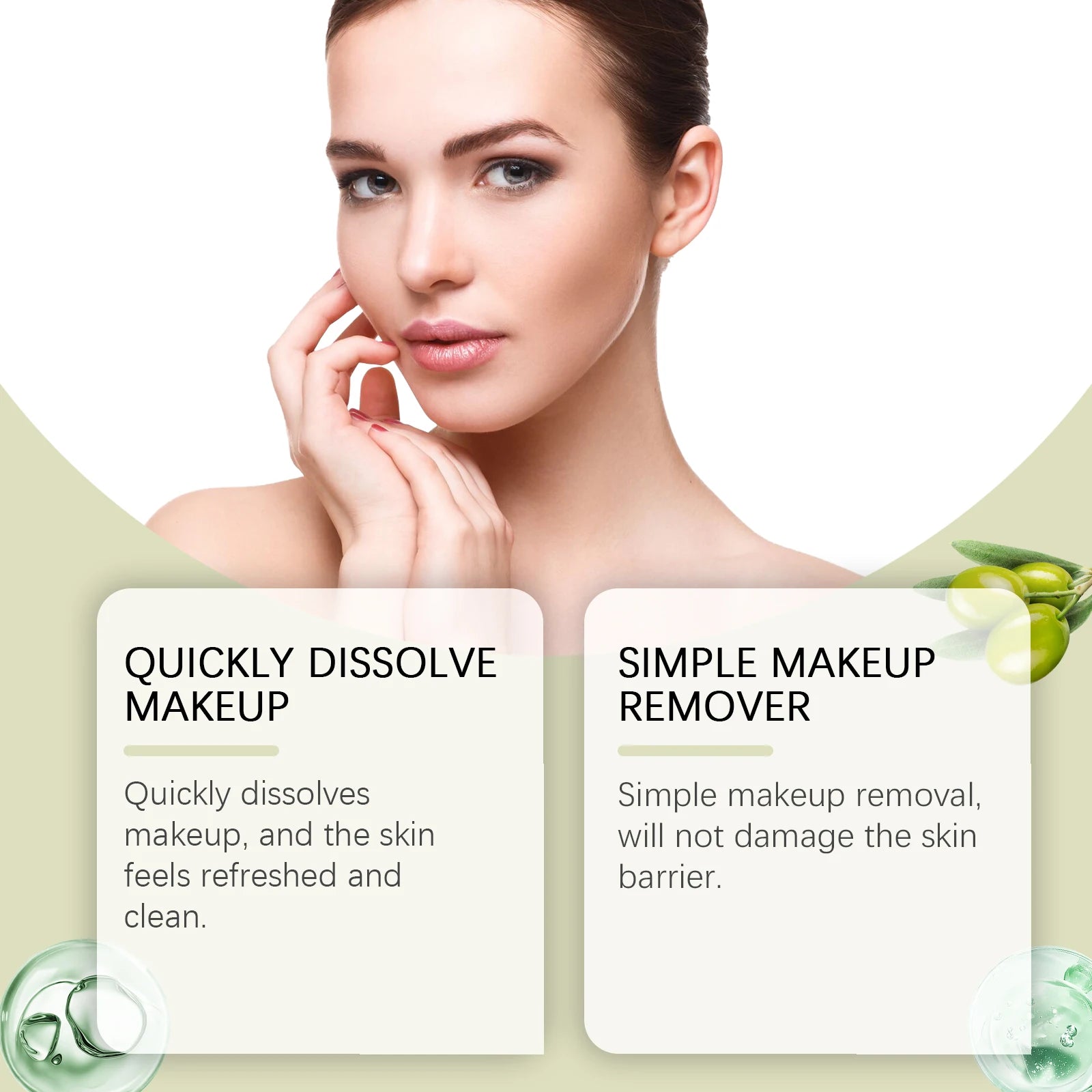 Huile Démaquillante Douce Nettoyage Profond – Anti-Points Noirs & Exfoliante | Soin Visage Femme