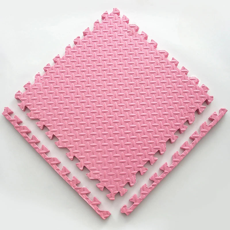 Baby-Puzzlematte aus Schaumstoff, 12-teiliges Set – ineinandergreifende Bodenfliesen für Kinder, 30x30cm, weich