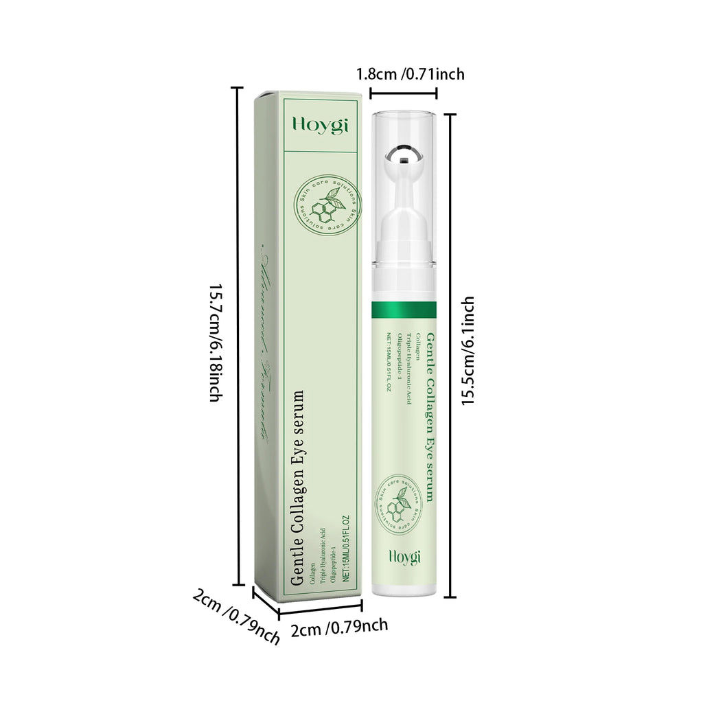 Sérum Contour des Yeux Collagène – Anti-Cernes Poches Gonflements Liftant Hydratant Roller