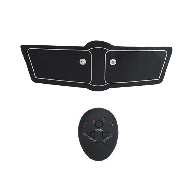 EMS ABS Stimulator Hip Trainer Abdominal Exercise Fitness Body Slimming Massager Stickers Weight Loss Massager Muscle Stimulator