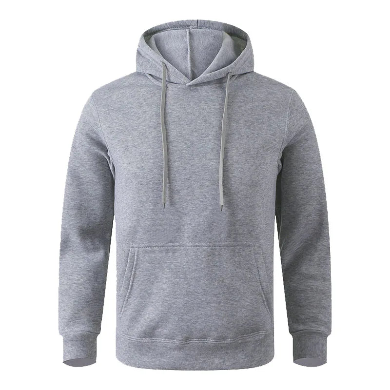 Hoodie Unisexe Homme Femme Polaire Minimaliste Noir Blanc Casual Sport Sweatshirt Capuche Confortable Intemporel | Hoodie Polaire Minimaliste Premium