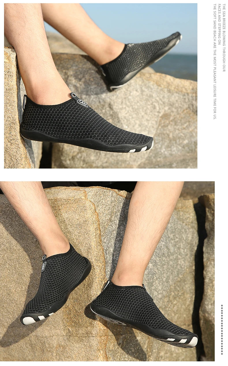Chaussures Aquatiques Unisexe Grande Taille – Pieds Nus, Plage & Piscine | Yoga, Fitness & Natation | Tailles 35-46