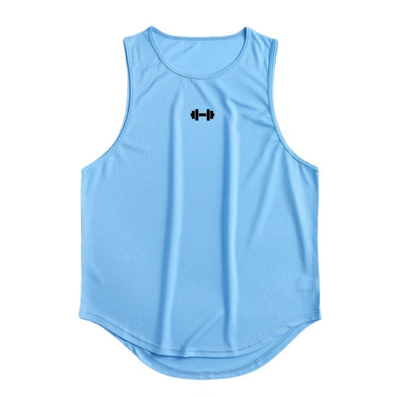 Débardeur Homme Gym Fitness Séchage Rapide – Loose Bodybuilding Sans Manches Basketball Été | Mode Homme Sport Premium