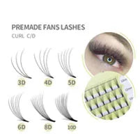 Extensions Cils Individuels ANNAFRIS Korean PBT 8-25mm – Matte Naturel Faux Vison | Fournitures Lashes Professionnel
