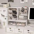 Organisateur Bureau Adorable Cream Style – Crochet Tiroir Tableau Perforé Porte-Cartes Papeterie
