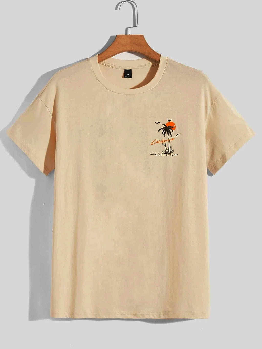 T-Shirt Homme Oversize Coton Imprimé California Adventure Été Loose Fashion Casual Tendance – Tee Graphique Voyage West Coast Streetwear | Mode Homme Premium