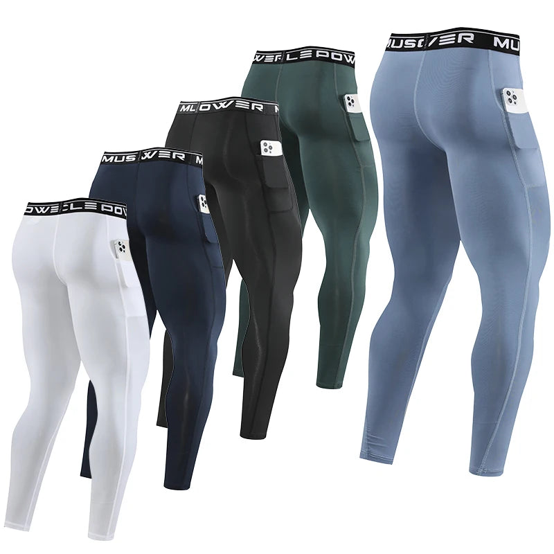 Herren Kompressionsleggings Gym Fitness Laufen Yoga Jogging Skinny Dry Fit Eng Anliegende Sporthose Bequem Leistungsstark Zeitlos – Premium Kompressionsleggings Gym Fitness Laufen Yoga Dry Fit | Herren Sport Kompressionsmode Premium