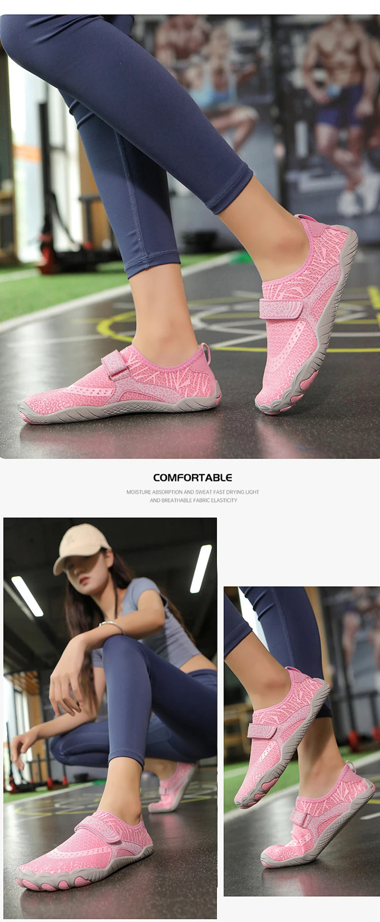 Chaussures Aquatiques Antidérapantes Unisexe – Plage, Natation & Yoga | Grande Taille | Fitness, Squat & Outdoor Été