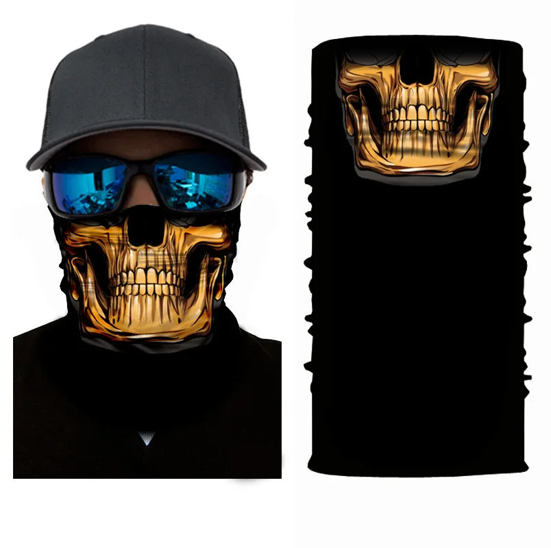 Tour de Cou Cagoule Multifonction – Bandana Sans Couture Coupe-Vent | Vélo, Ski, Moto, Randonnée & Snowboard