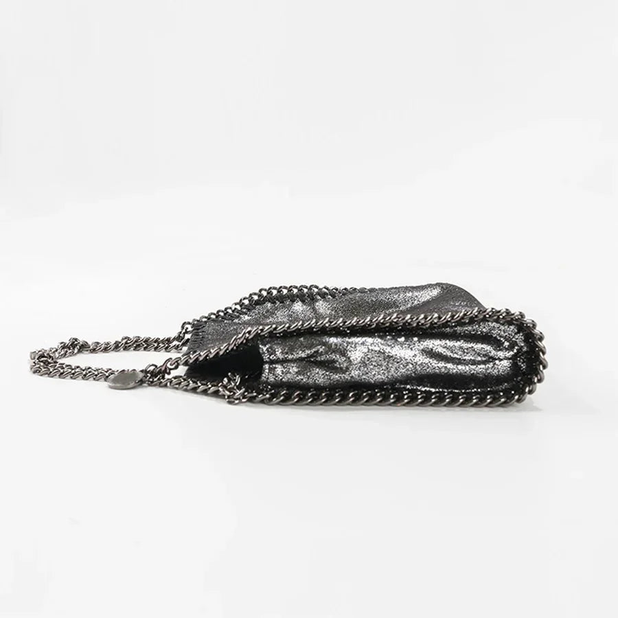 Damen-Handtasche, gesteppt, Kette – Umhängetasche Designer Luxus Chic