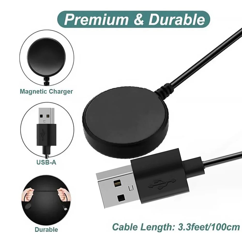 Station de Charge Galaxy Watch Type-C USB Magnétique – Watch Ultra 7 6 5 4 3 Active 2
