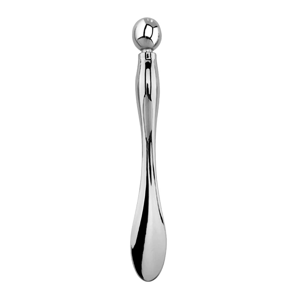 Stick Masseur Visage & Yeux 2-en-1 – Applicateur Crème Anti-Rides & Cernes | Lifting Facial | Spatule & Mini Cuillère Skincare