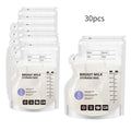 Lot 60 Poches de Conservation Lait Maternel Thermosensibles – PE Alimentaire Transparent Gradué Anti-Fuite