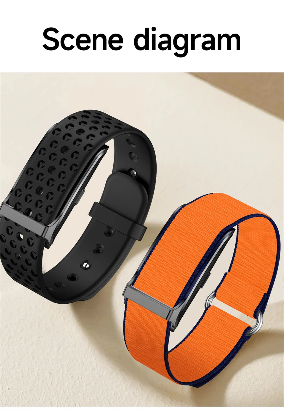 Bracelet Connecté Sport & Santé – Suivi Continu 24h/24 | Sommeil, Stress & Multi-Sport | Monitoring Santé Automatique