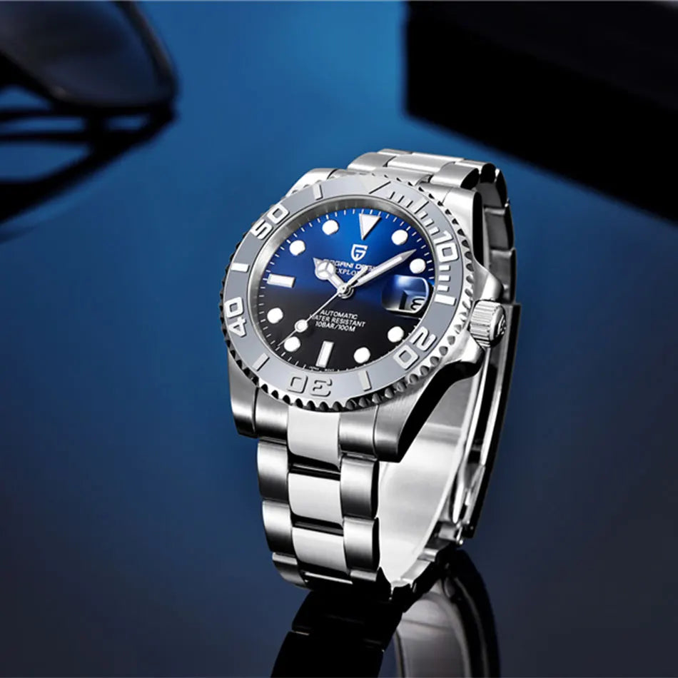 Mechanische Luxusuhr für Herren Pagani Design 40mm – Saphirglas Wasserdicht Automatik