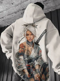 Herren-Kapuzenpullover Anime Girl 3D-Druck Oversize Langarm Pullover Casual Fashion Otaku Manga Trend Streetwear – Hoodie Anime Premium 3D Oversize | Herrenmode Anime Otaku Premium