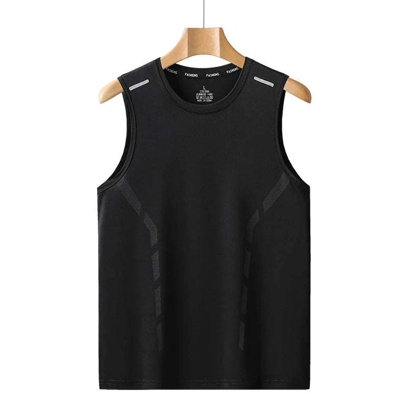 Débardeur Homme Sport Séchage Rapide Sans Manches Basketball Gym Respirant Léger Grande Taille Été – Tank Top Fitness Tendance | Mode Homme Sport